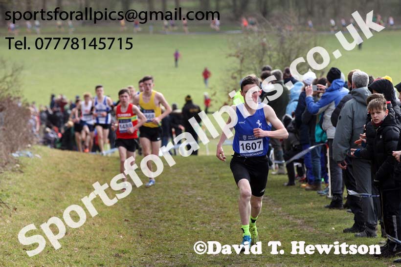 Boys under-15s 2019 British Athletics Inter Counties Cross Country, Prestwood Hall, Loughborough. Photo:  David T. Hewitson/Sports for All Pics